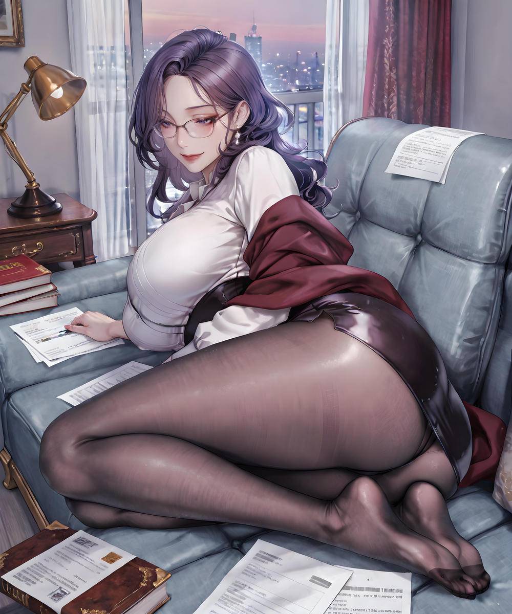 「美庭组长❤工作时间」-pixiv插画-作品交流服务