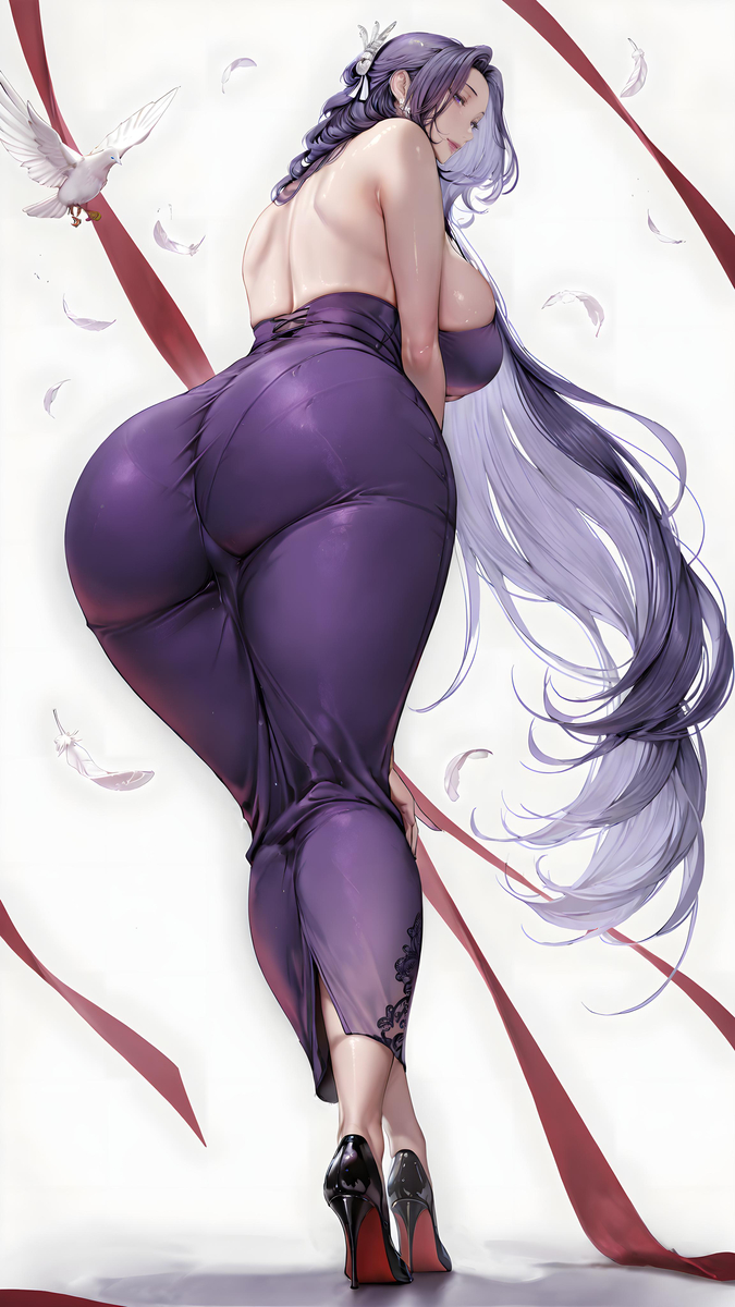 「长发❤美庭组长❤窈窕熟女」-pixiv插画-作品交流服务