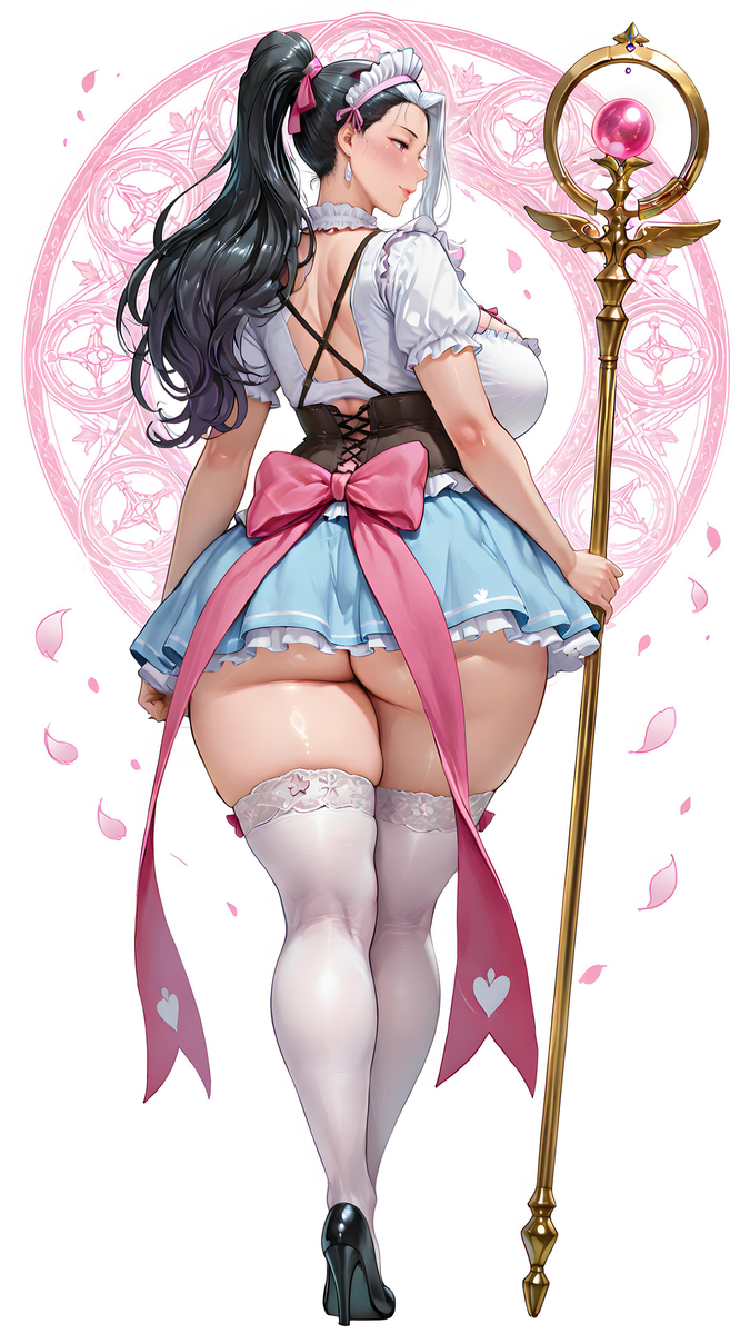 「魔法熟女❤皇六花」-pixiv插画-作品交流服务