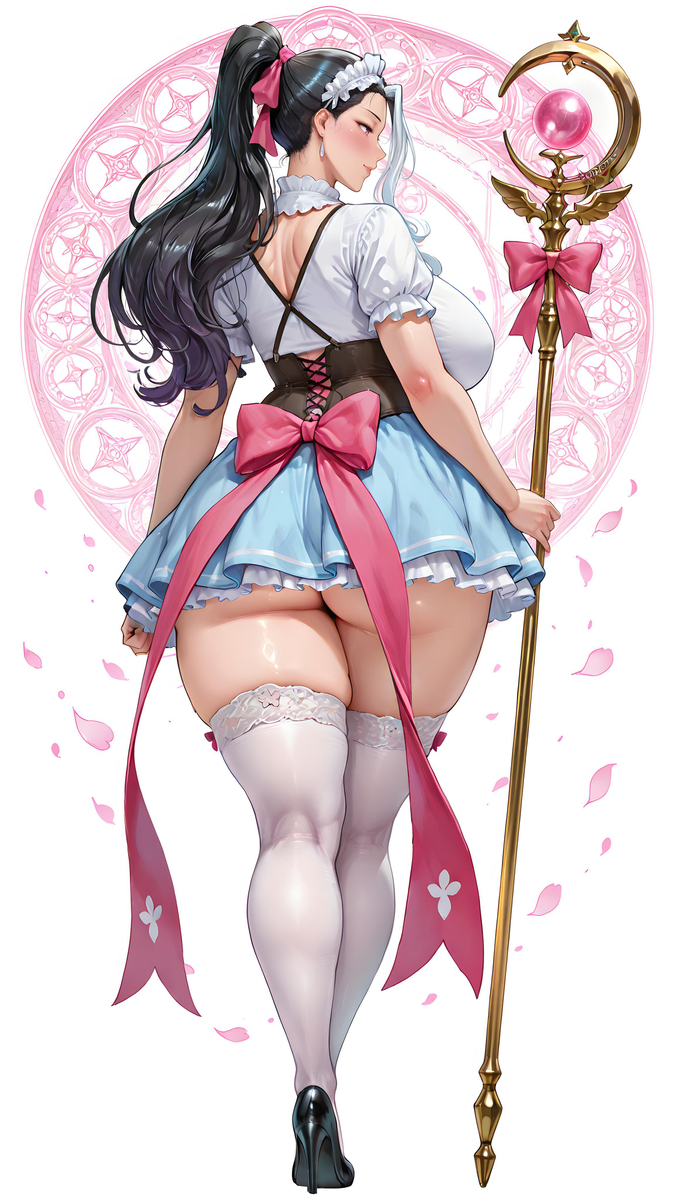 「魔法熟女❤皇六花」-pixiv插画-作品交流服务