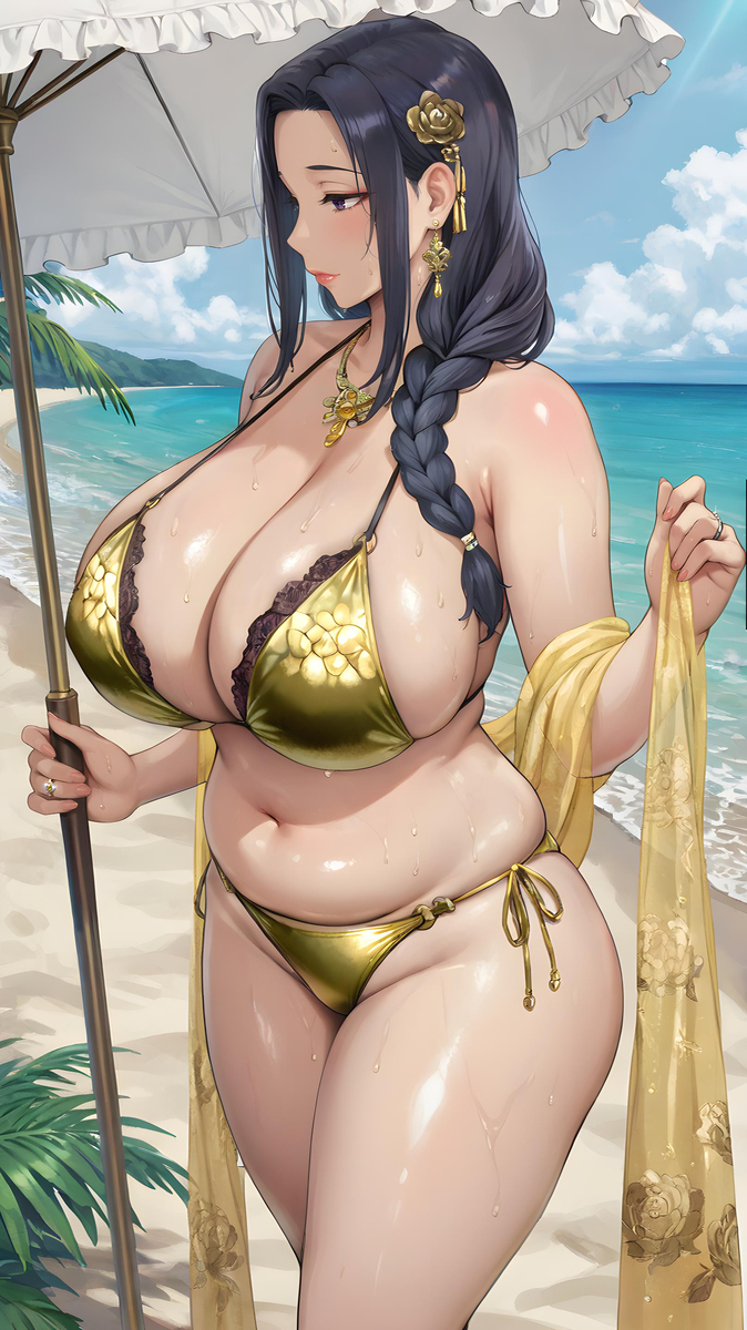 「仙子比基尼❤宫岛椿」-pixiv插画-作品交流服务