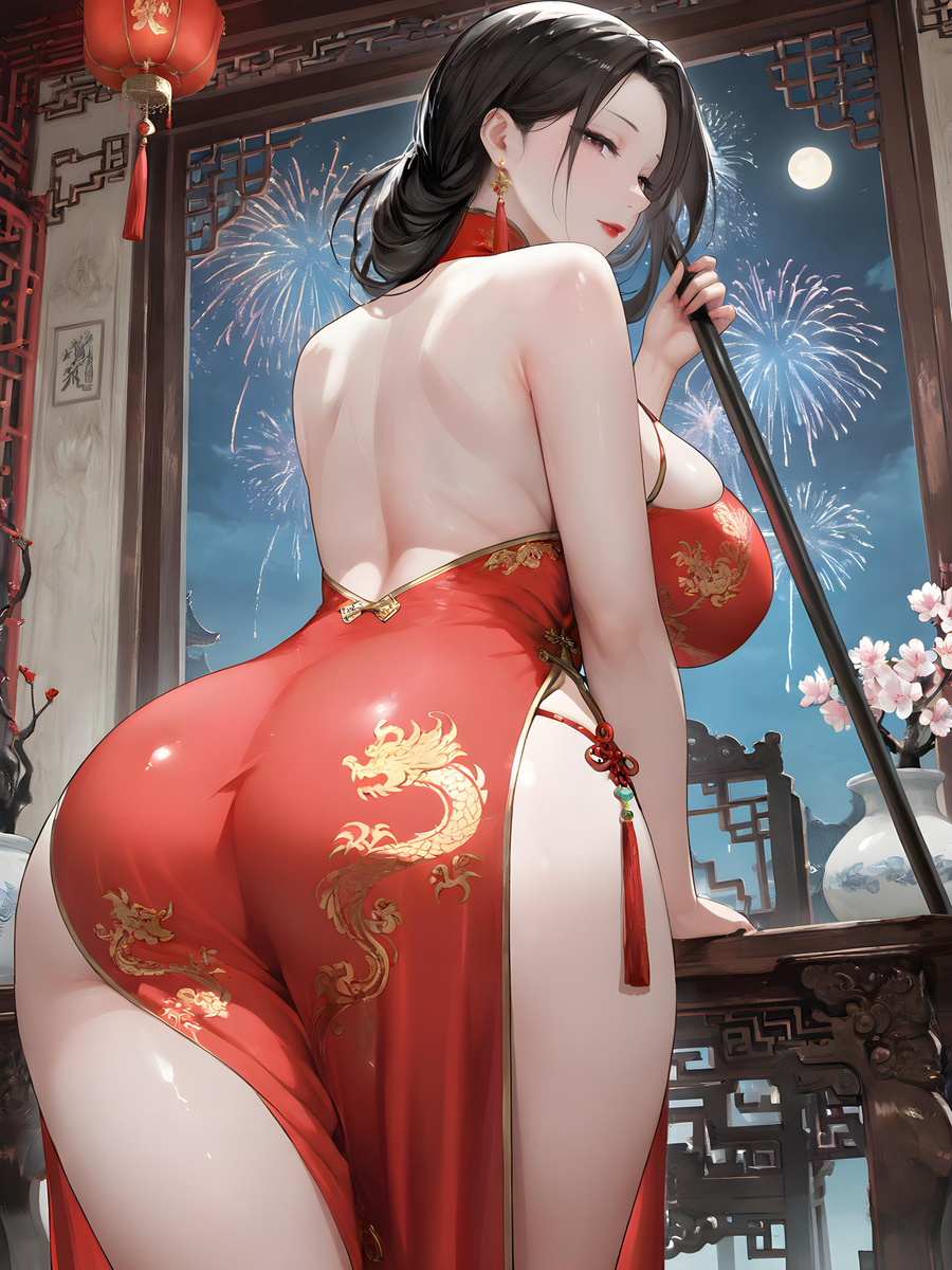 图片[5]-「与师娘在烟火中迎接新年❤」-pixiv插画-作品交流服务