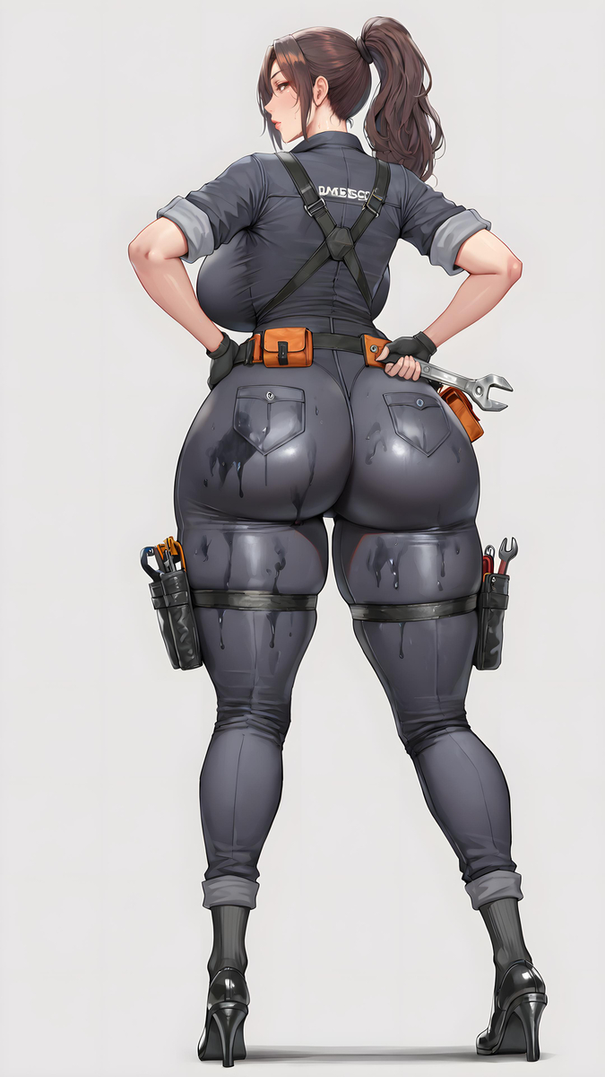 「修理工阿姨❤」-pixiv插画-作品交流服务