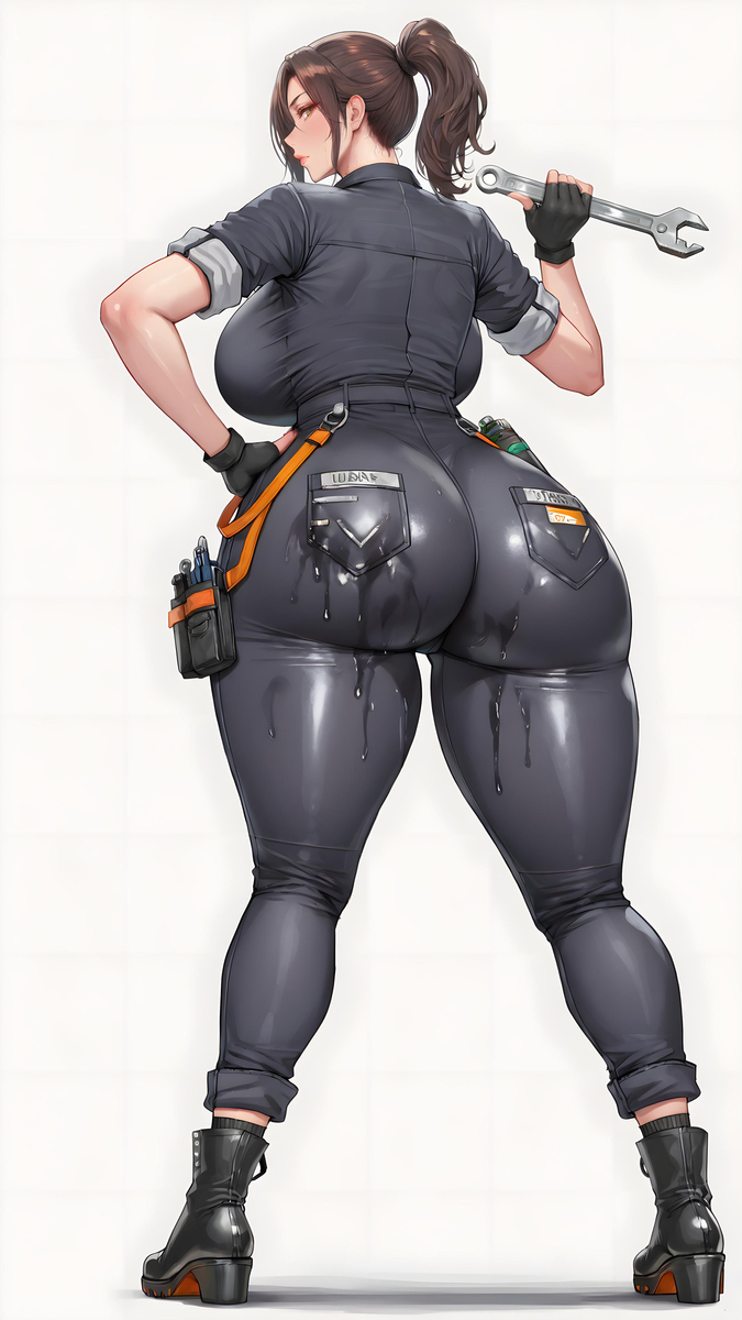 「修理工阿姨❤」-pixiv插画-作品交流服务