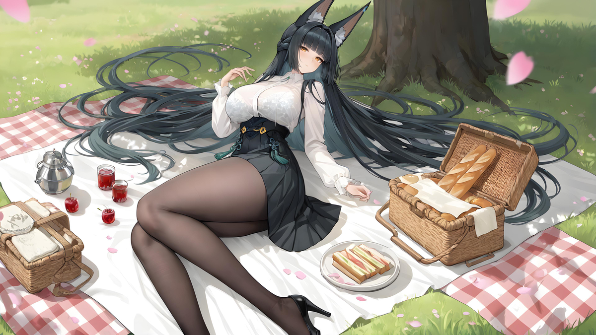 「闲情“雅”致」-pixiv插画-作品交流服务