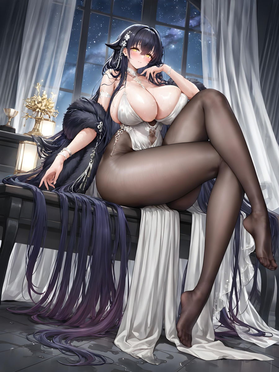 “指挥官，累了吗，来吾妻这里放松一下吧❤”-pixiv插画-作品交流服务