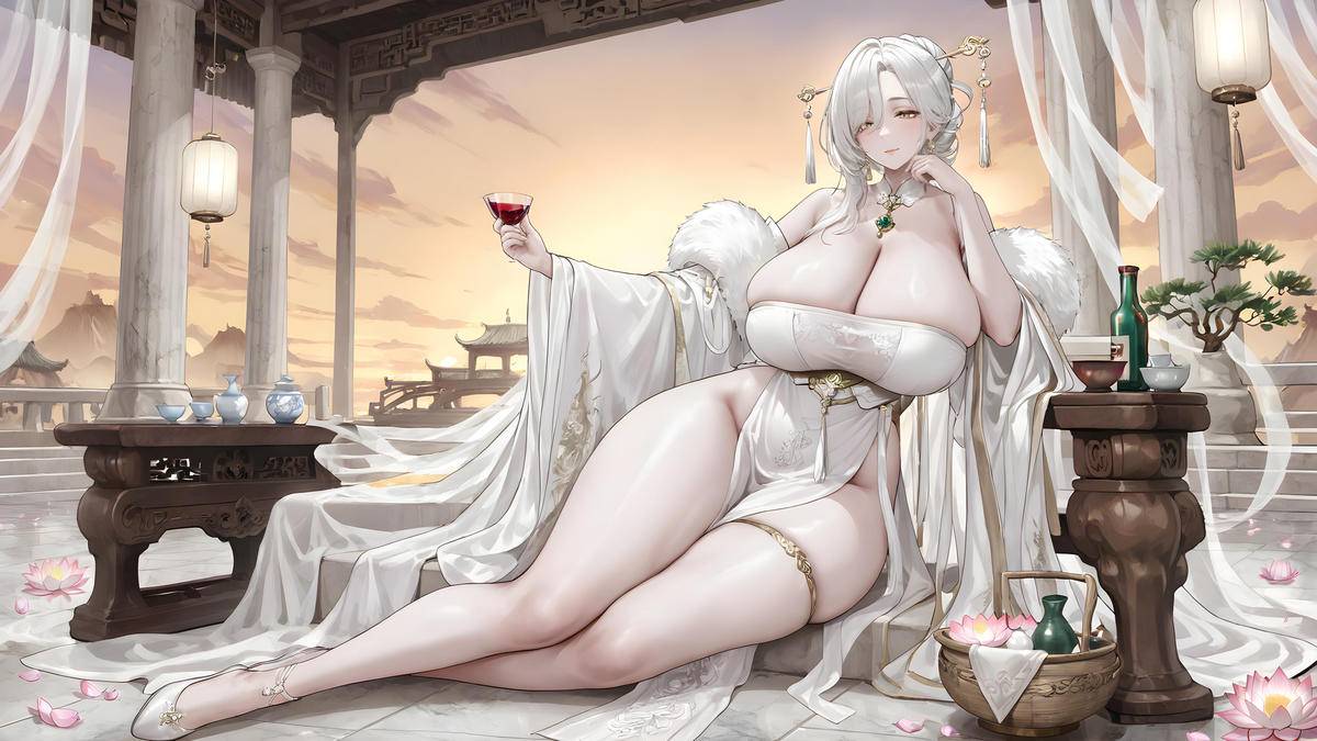“徒儿，你师父仙逝后，师娘好生寂寞❤”-pixiv插画-作品交流服务