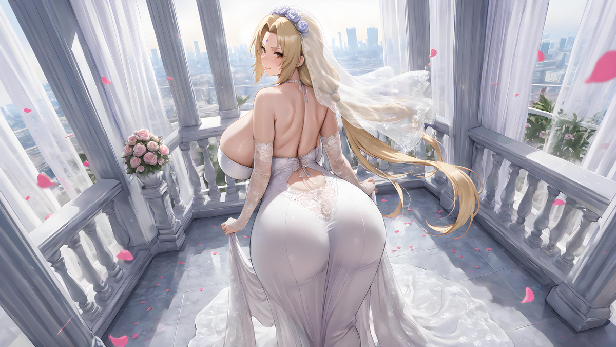 「超时空之恋❤纲手」-pixiv插画-作品交流服务