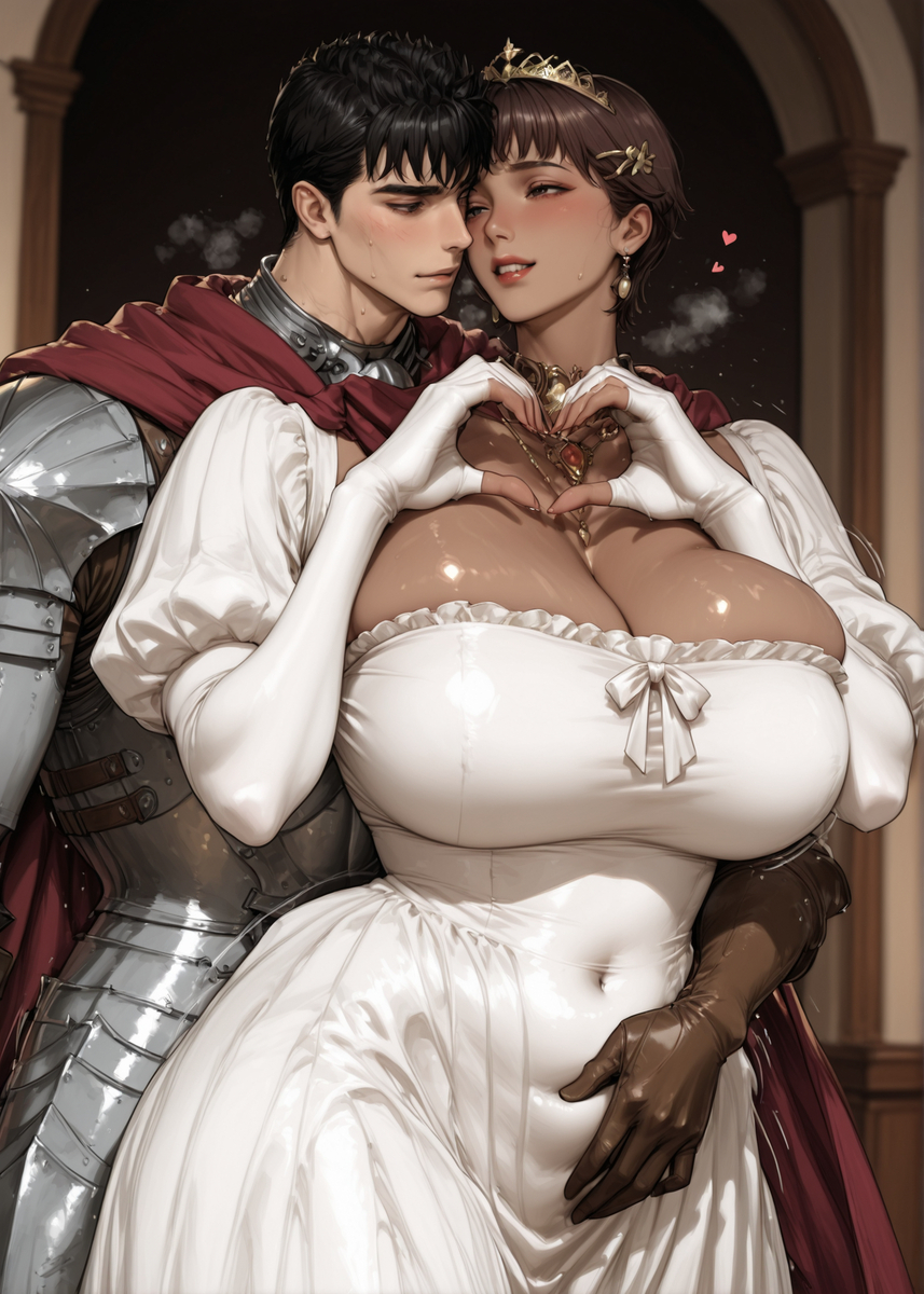 ガッツ♡キャスカ-pixiv插画-作品交流服务