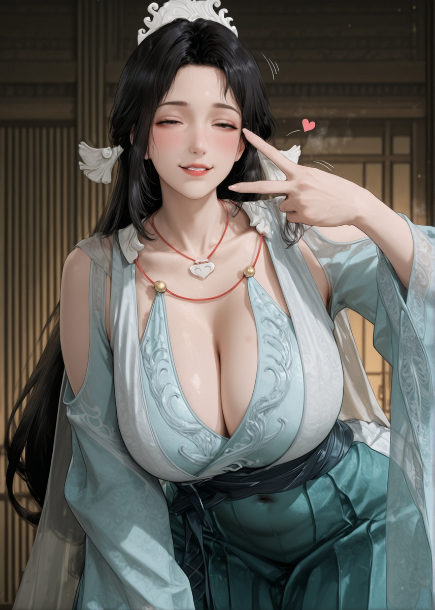 宋师祖这丰胸肥臀太诱人，就让我帮师祖排解女人的寂寞吧♡！-pixiv插画-作品交流服务