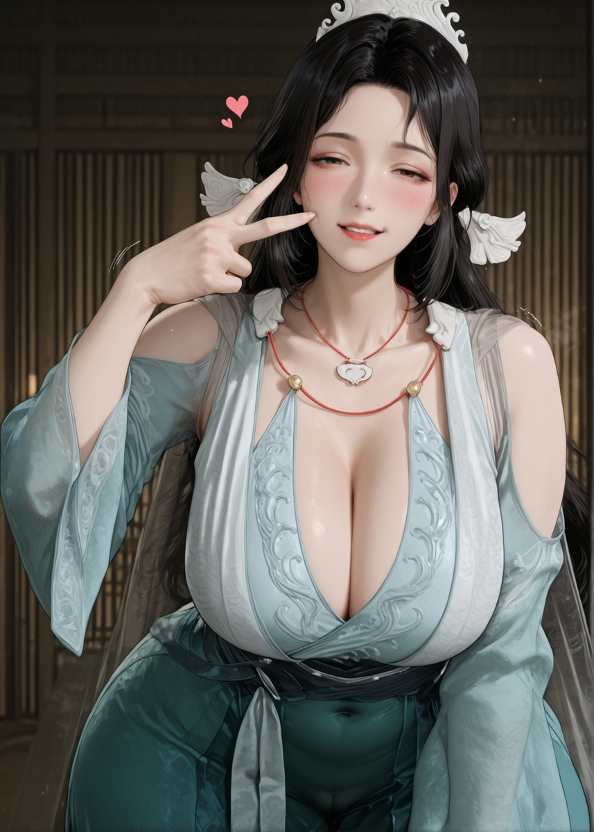 宋师祖这丰胸肥臀太诱人，就让我帮师祖排解女人的寂寞吧♡！-pixiv插画-作品交流服务