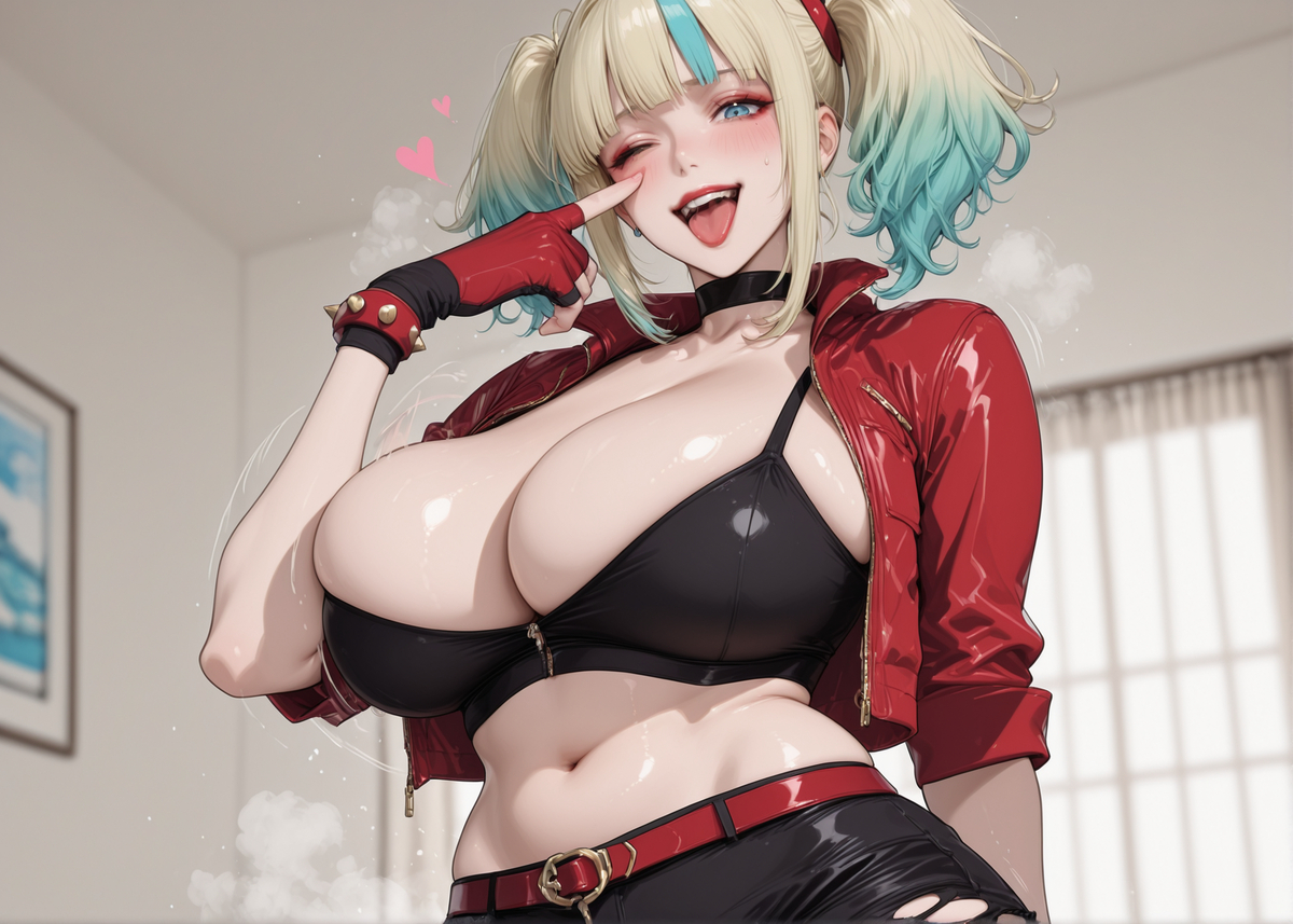 小丑女♡-pixiv插画-作品交流服务