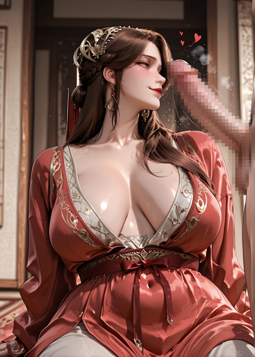 每次看见灵儿都鸡儿梆硬，直接干到怀孕都软不下来啦♡!-pixiv插画-作品交流服务