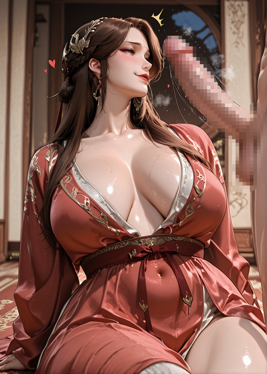 每次看见灵儿都鸡儿梆硬，直接干到怀孕都软不下来啦♡!-pixiv插画-作品交流服务