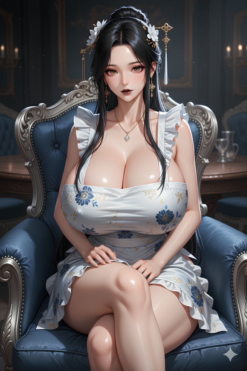 Ancient Milf 7 (エプロン apron)-pixiv插画-作品交流服务