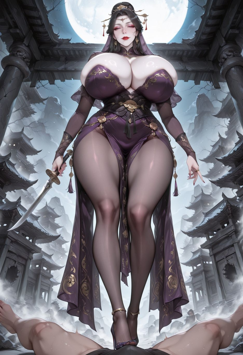 第一百四十七章、【裸足踏阳根，坐莲榨精魂】-pixiv插画-作品交流服务