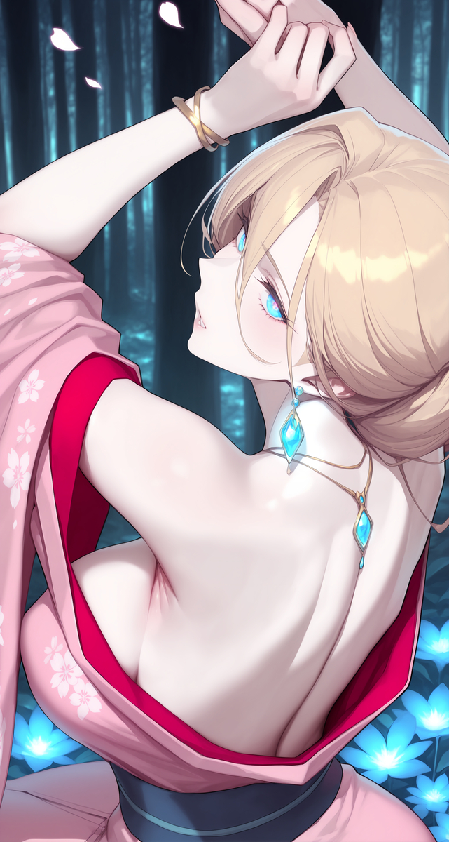 和服少女-pixiv插画-作品交流服务