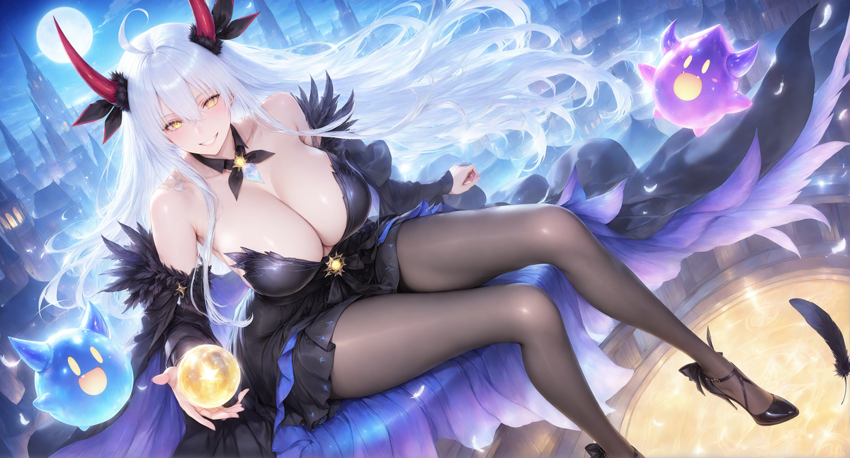 魔王少女~1-pixiv插画-作品交流服务