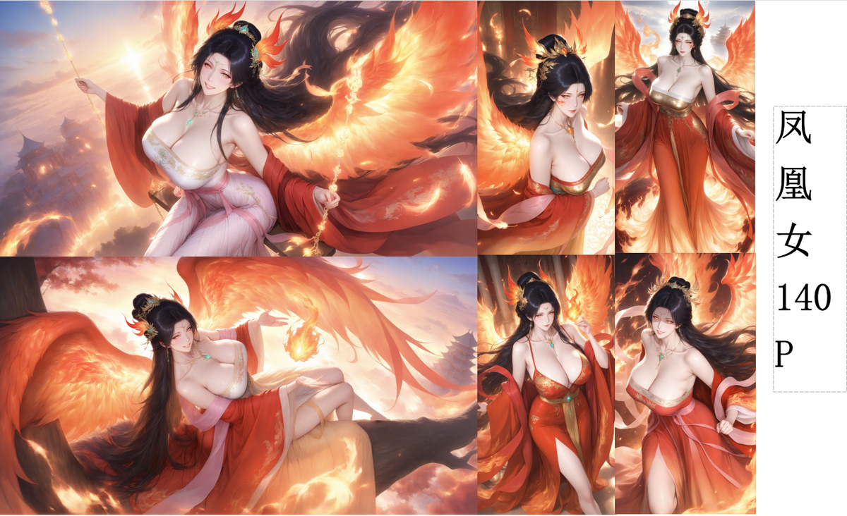 欲火重生~凤凰女~-pixiv插画-作品交流服务