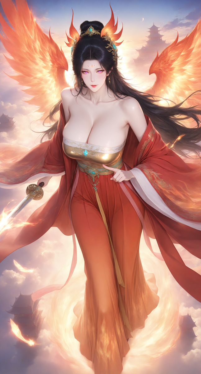 欲火重生~凤凰女~-pixiv插画-作品交流服务