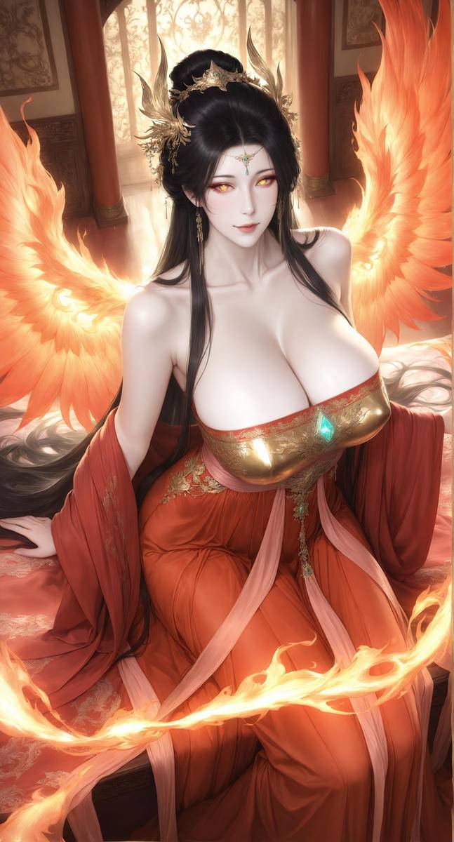 欲火重生~凤凰女~-pixiv插画-作品交流服务