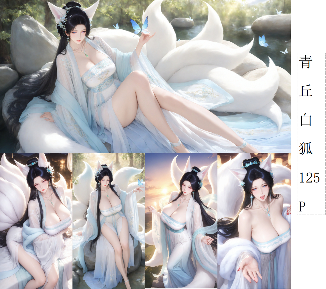 青丘白狐-pixiv插画-作品交流服务