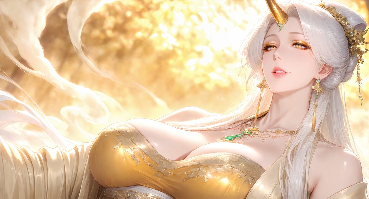 本月新主题，《金》~招财进宝 貔貅女-pixiv插画-作品交流服务