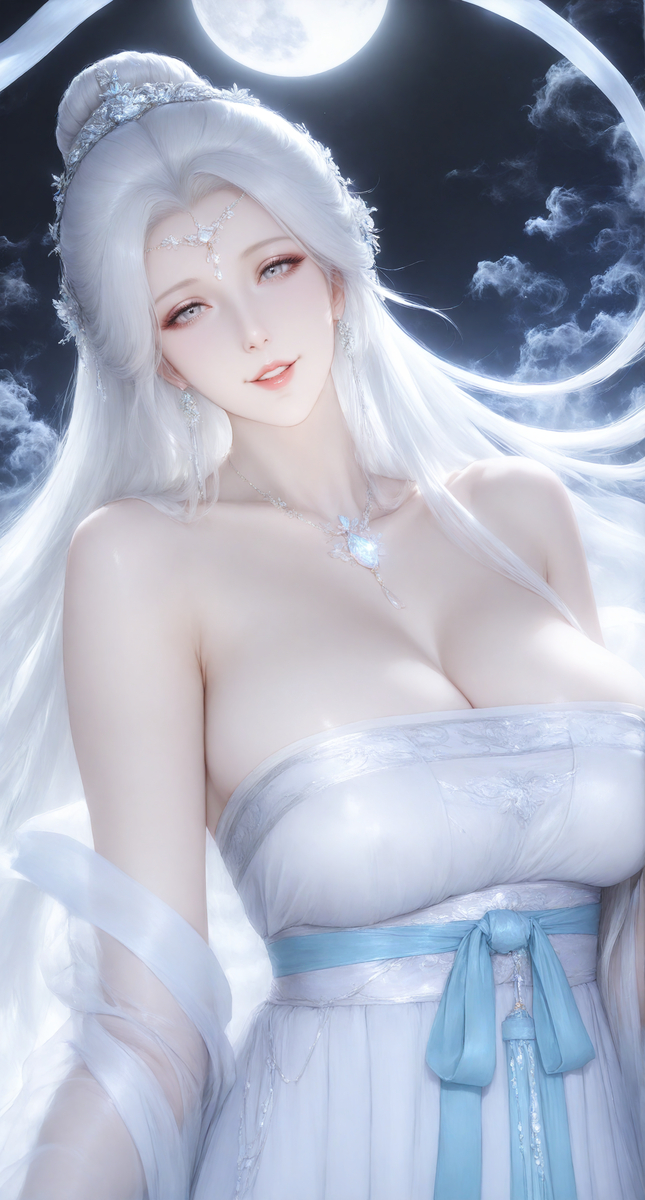 太阴 寒月仙子-pixiv插画-作品交流服务