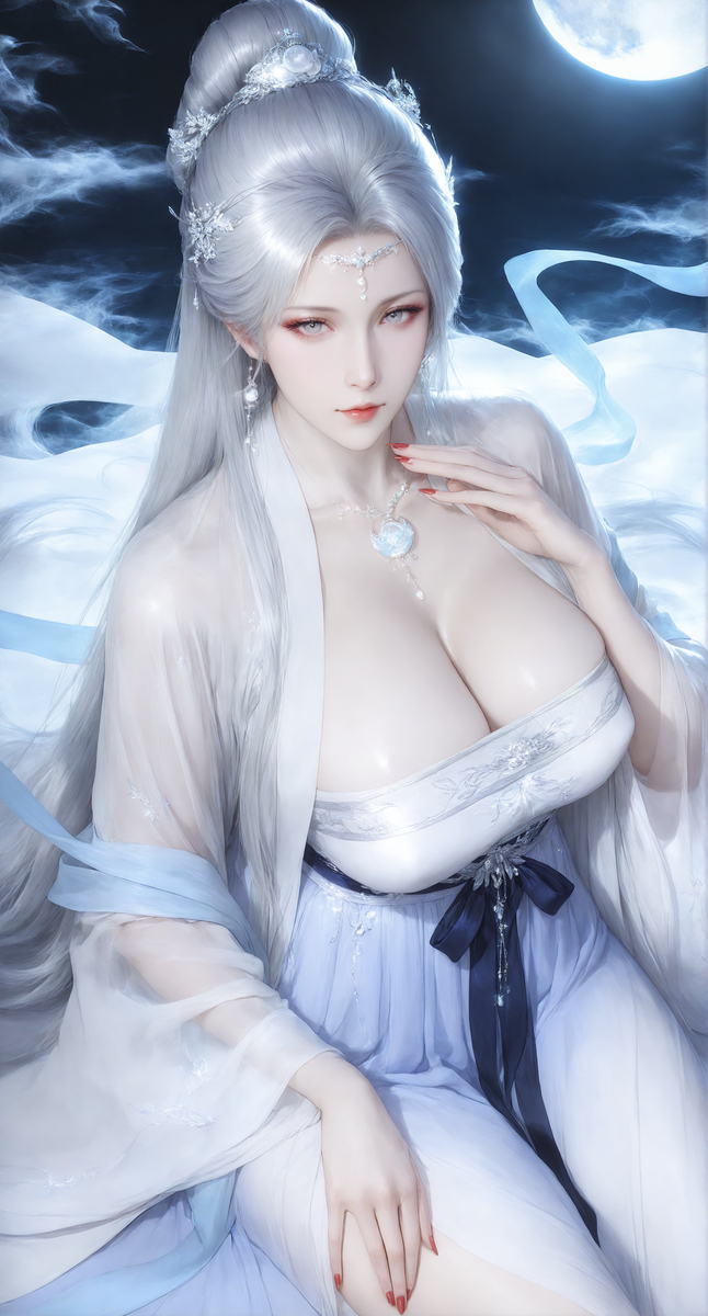 太阴 寒月仙子-pixiv插画-作品交流服务