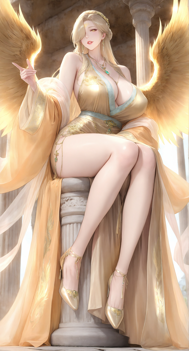 太阳 金乌圣女-pixiv插画-作品交流服务