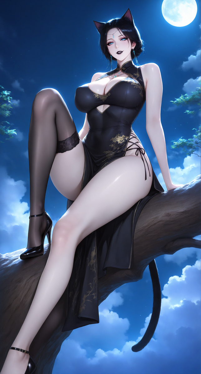 图片[5]-暗影猫娘-pixiv插画-作品交流服务