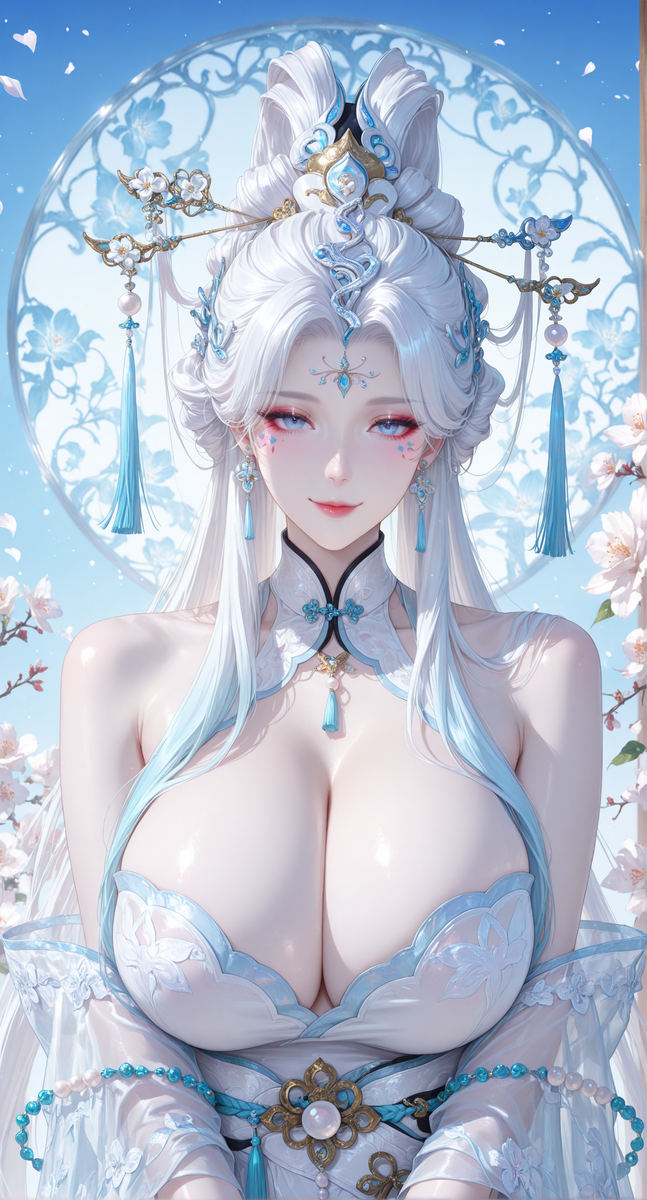 下期预告 四季繁花 雪梅-pixiv插画-作品交流服务