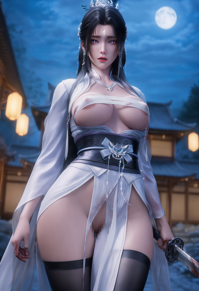 雪琪老婆第三季 生兮若浮，守道不屈，剑引天雷，不坠青云-pixiv插画-作品交流服务