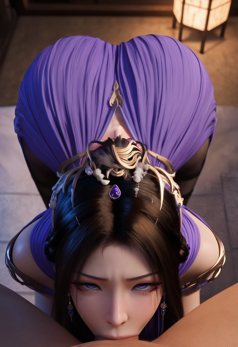 紫灵-pixiv插画-作品交流服务