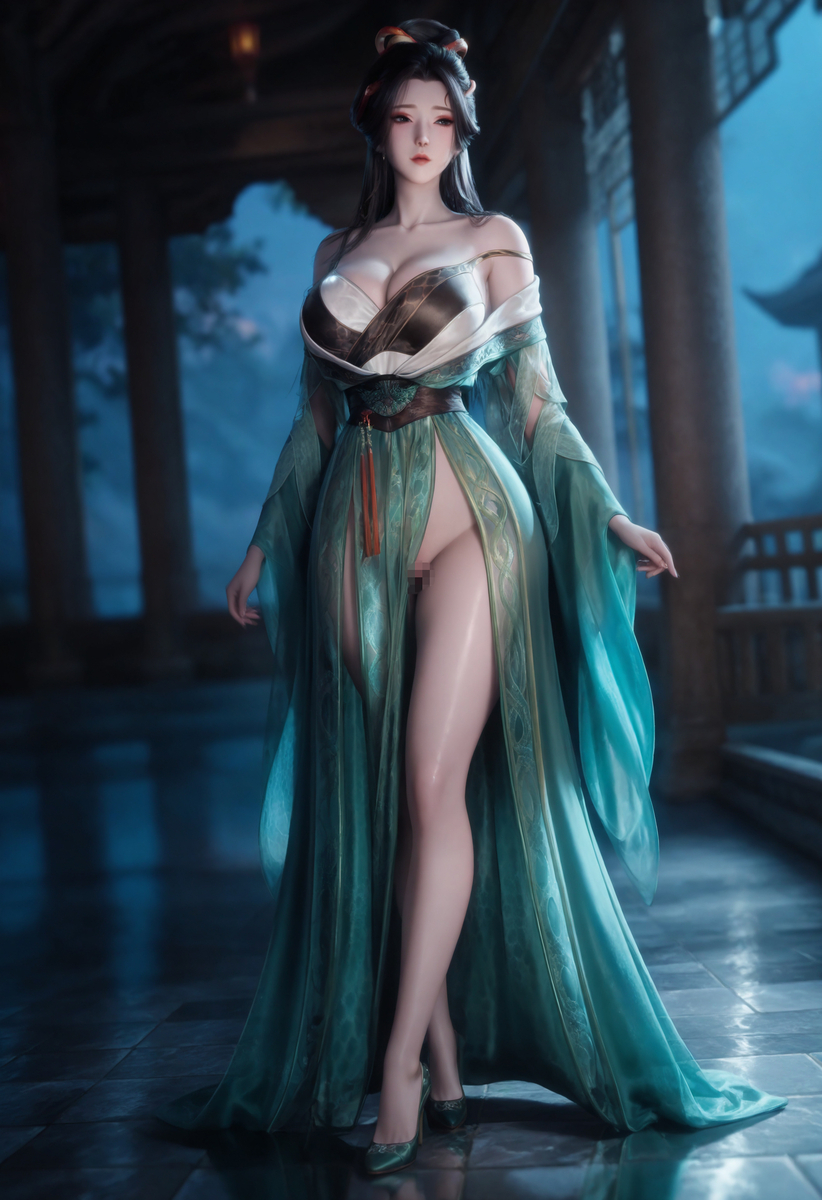 龙娇男，蛇娇女-pixiv插画-作品交流服务