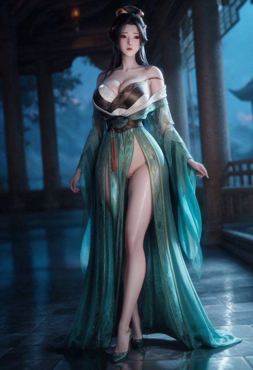 龙娇男，蛇娇女-pixiv插画-作品交流服务
