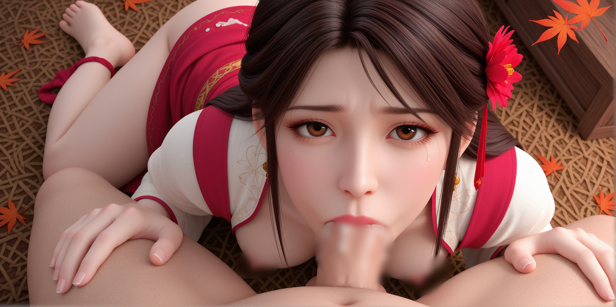 枫树林里的火灵儿①-pixiv插画-作品交流服务