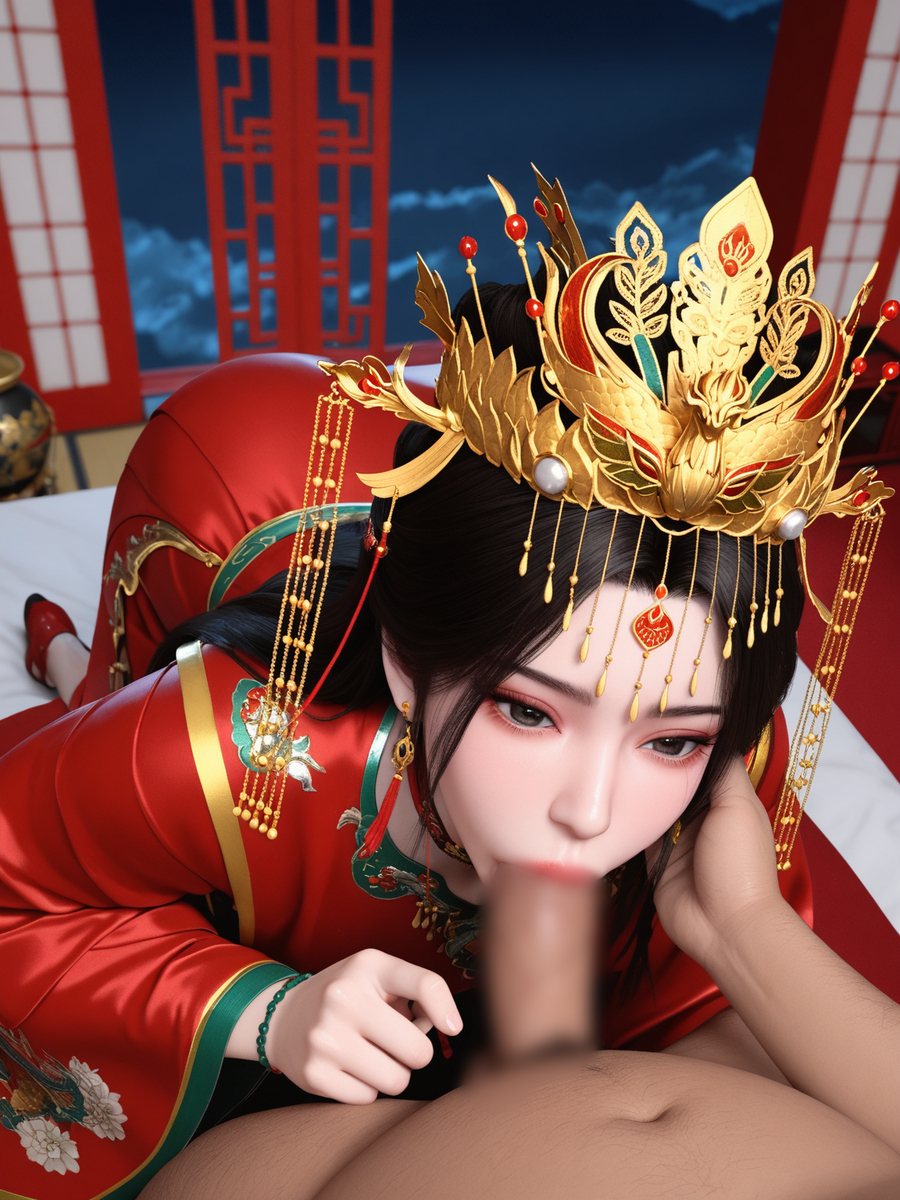 嫁衣李慕婉 324p-pixiv插画-作品交流服务