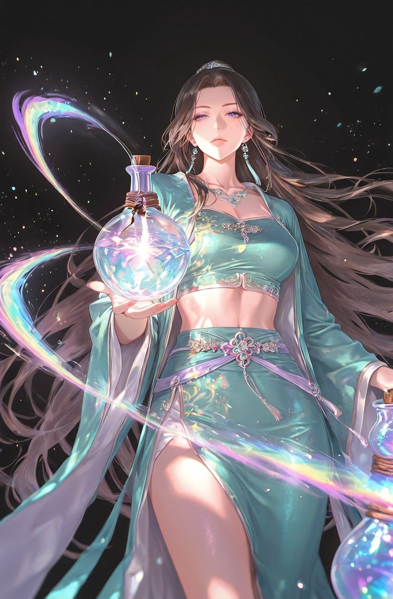 Iridescent Magic-pixiv插画-作品交流服务