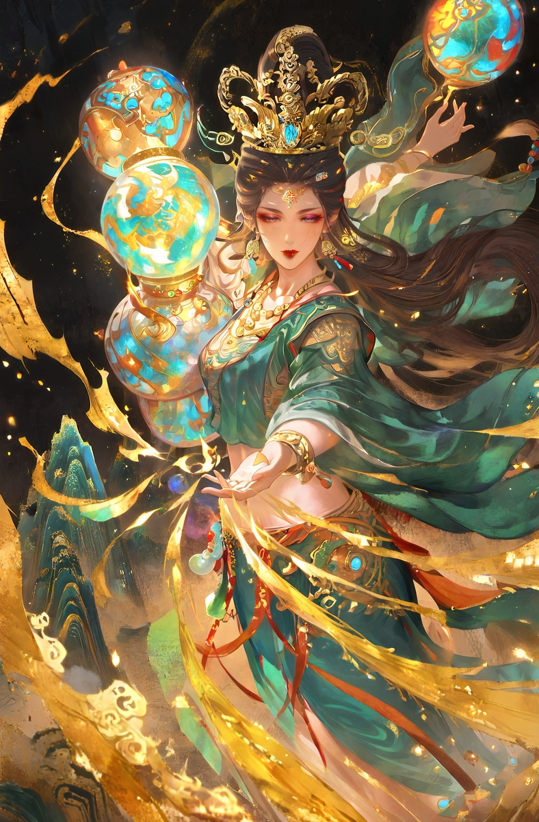 Iridescent Magic-pixiv插画-作品交流服务