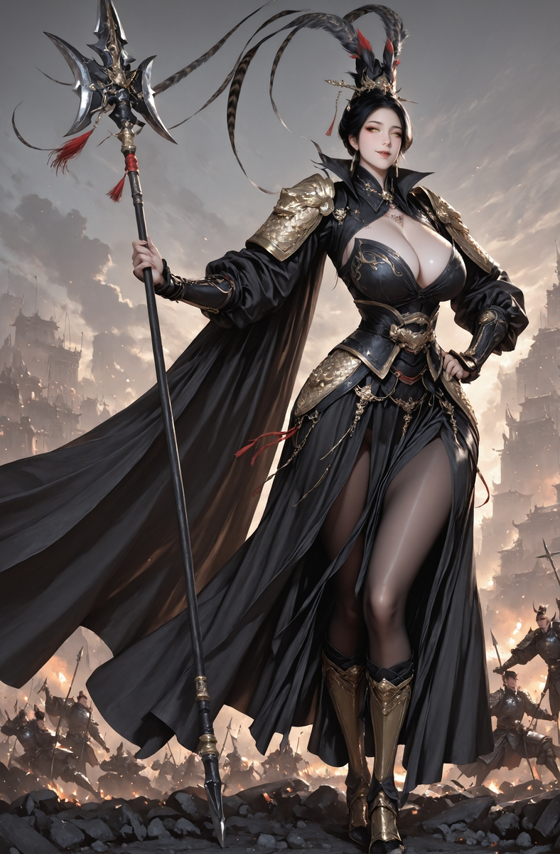 Lv Bu-pixiv插画-作品交流服务