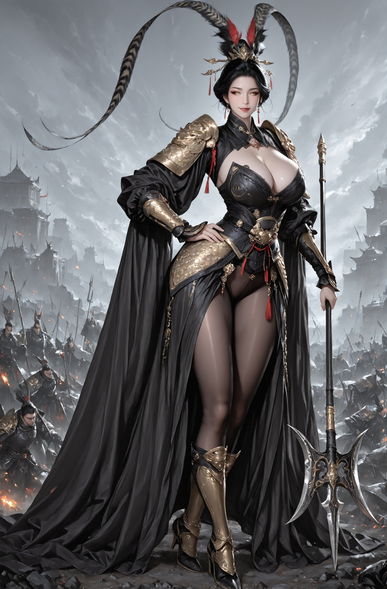 Lv Bu-pixiv插画-作品交流服务