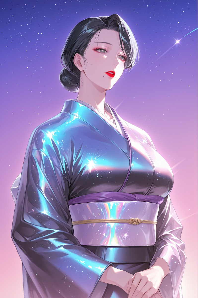 Beauty in Kimono-pixiv插画-作品交流服务