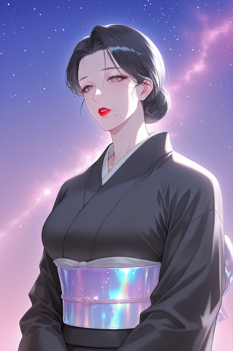 Beauty in Kimono-pixiv插画-作品交流服务