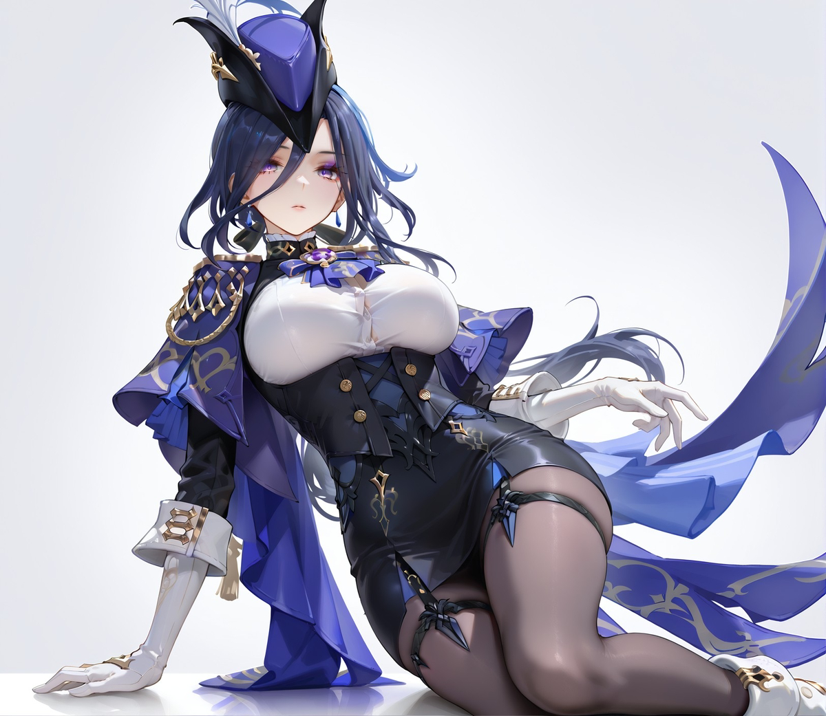 clorinde-pixiv插画-作品交流服务