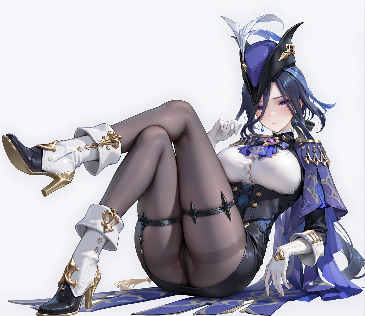 clorinde-pixiv插画-作品交流服务