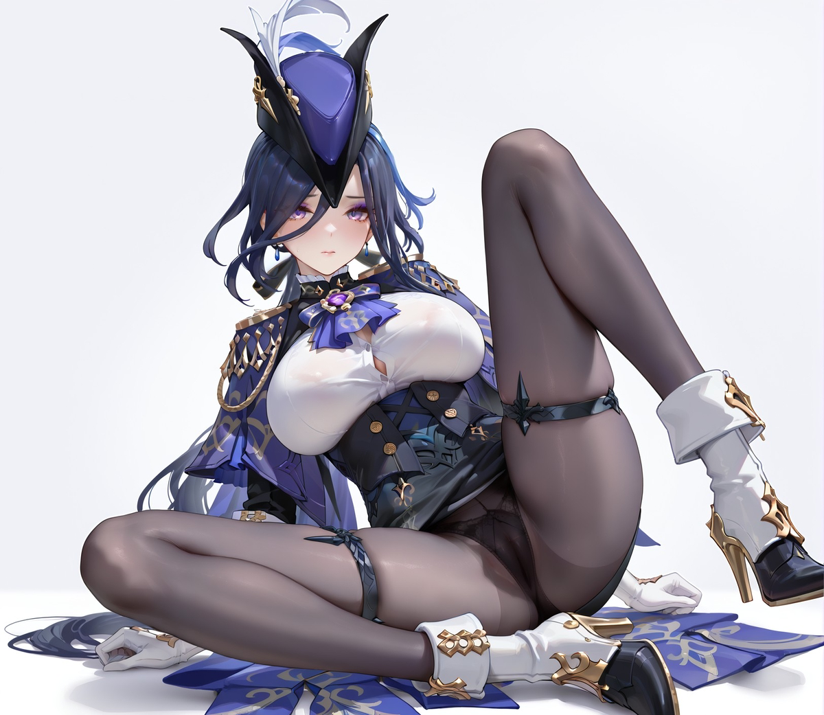 clorinde-pixiv插画-作品交流服务