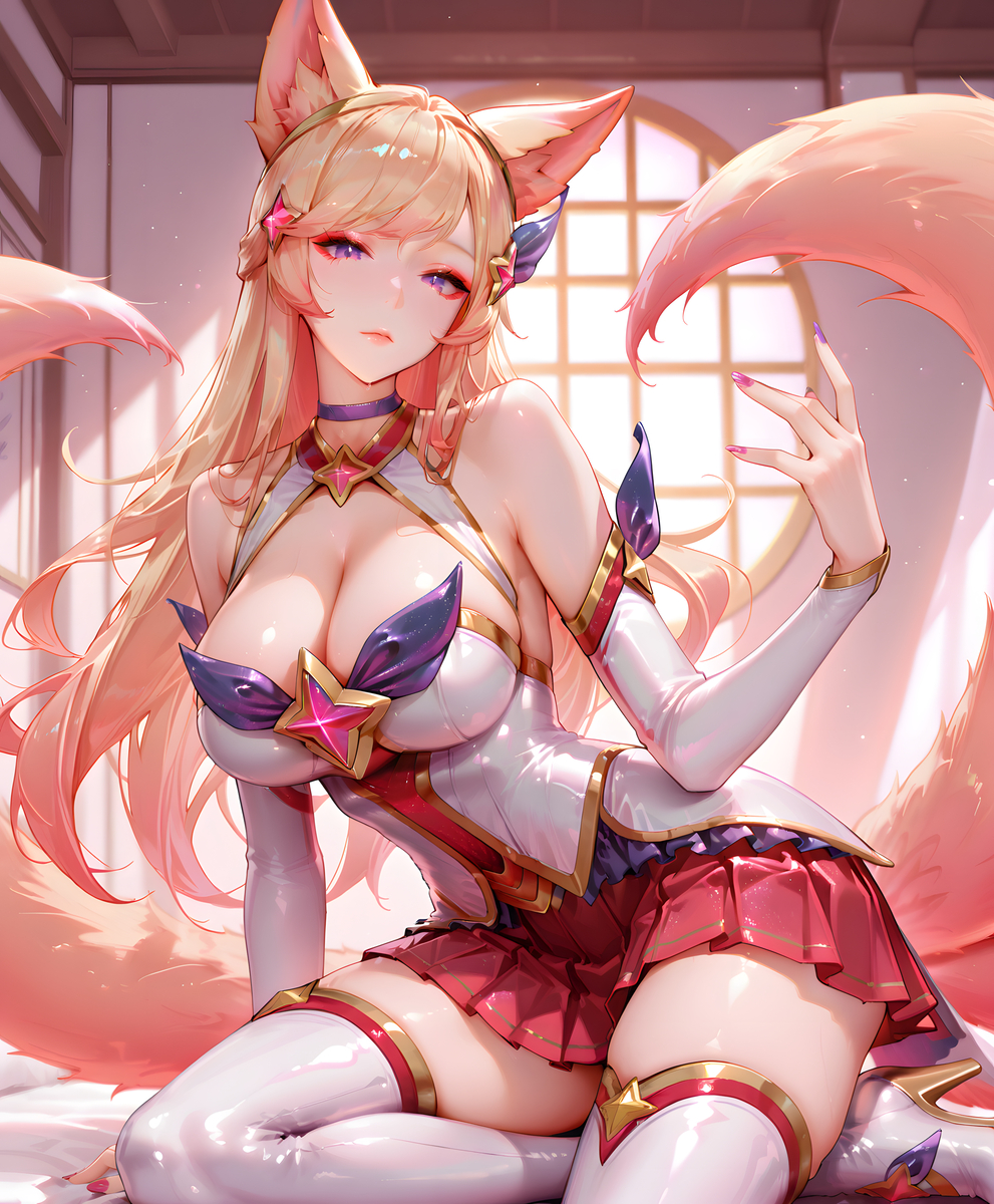 star guardian ahri-pixiv插画-作品交流服务