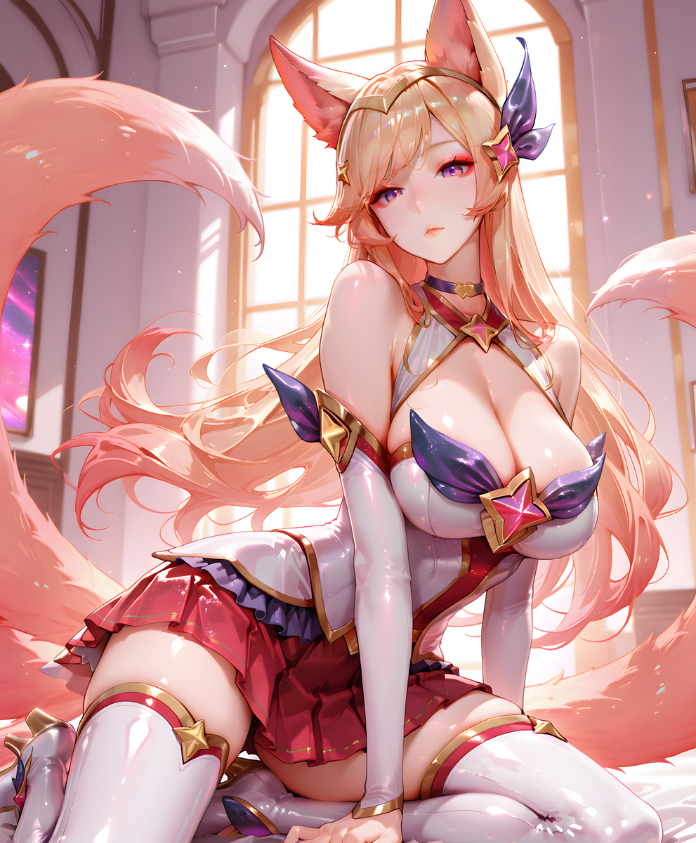 star guardian ahri-pixiv插画-作品交流服务