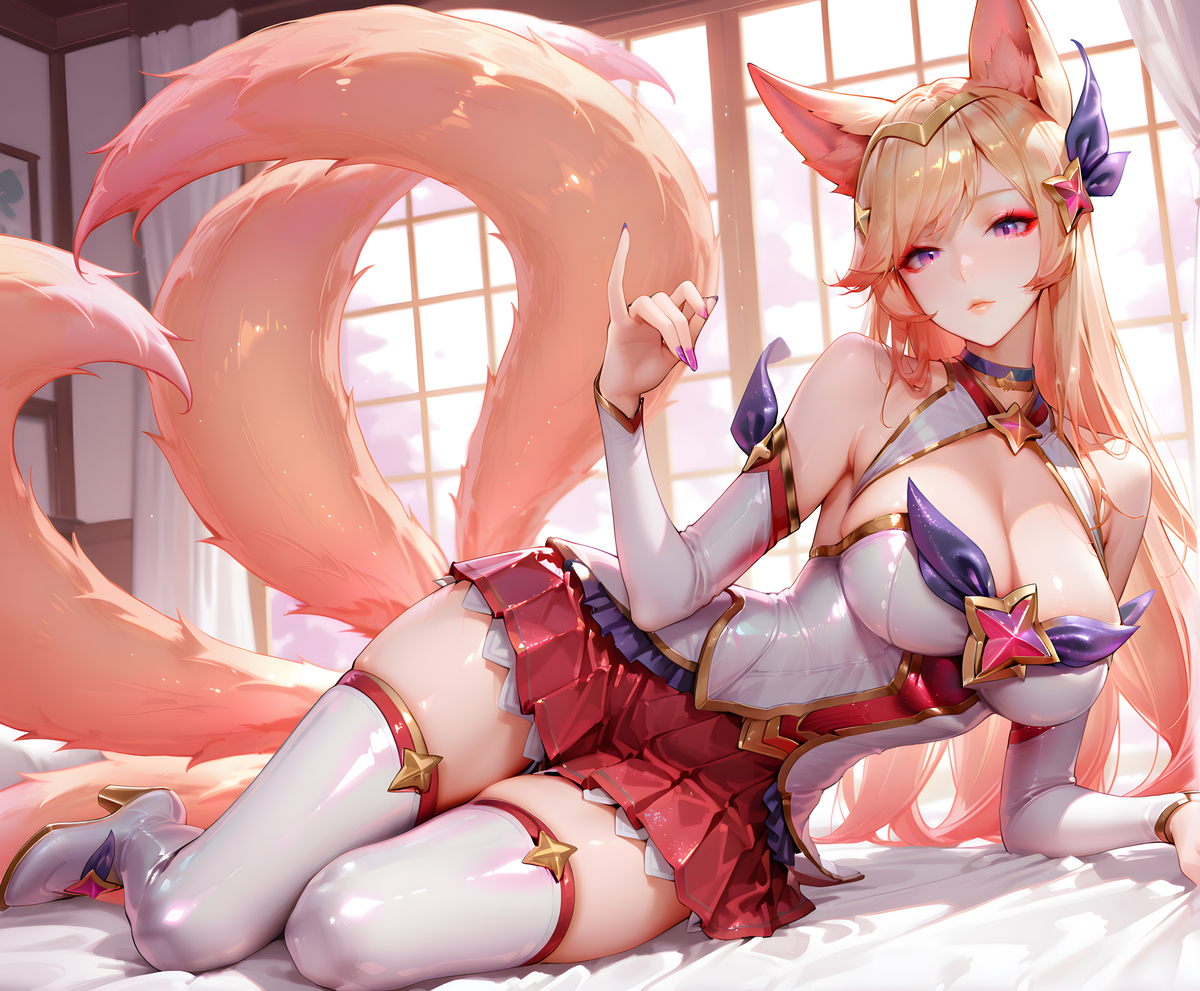 star guardian ahri-pixiv插画-作品交流服务